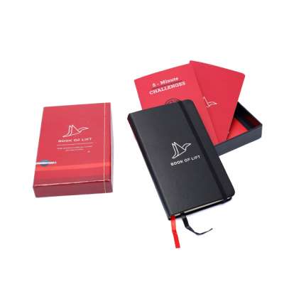 Wholesale inner page custom printing personalized A5 hardcover daily diary notebook